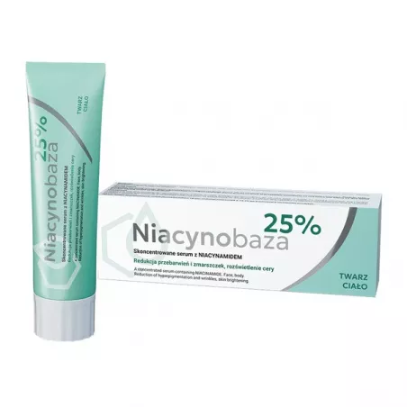 Niacynobaza 25% serum x 30 g do twarzy PRZEDS. FARMACEUTYCZNE "FARMAPOL" SP. Z O.O.