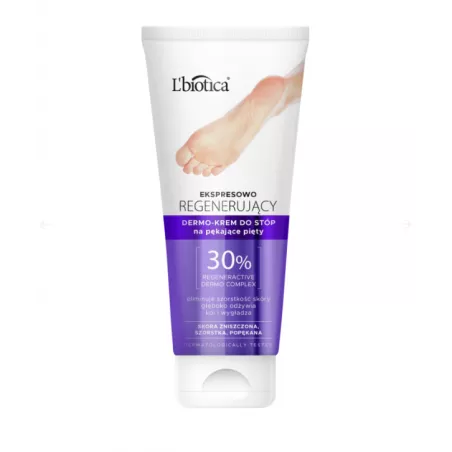 L'BIOTICA Ekspresowo regenerujący dermo-krem do stóp na pękające pięty 100 ml do stóp OCEANIC S.A.