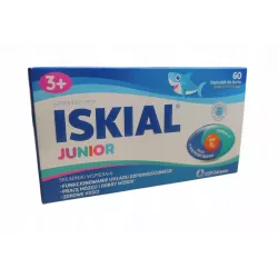 Iskial Junior x 60 kapsułek do żucia preparaty na odporność dla dzieci USP ZDROWIE SP. Z O.O