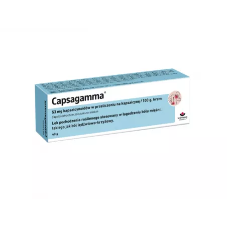 Capsagamma krem x 40 g maści żele i plastry WORWAG PHARMA GMBH & CO.KG