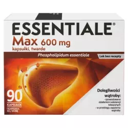 Essentiale Max 600 mg x 90 kapsułek wątroba