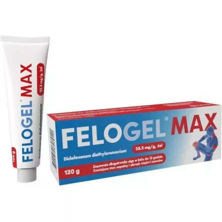 Felogel Max żel x 120 g maści żele i plastry SOPHARMA WARSZAWA SP. Z O.O.