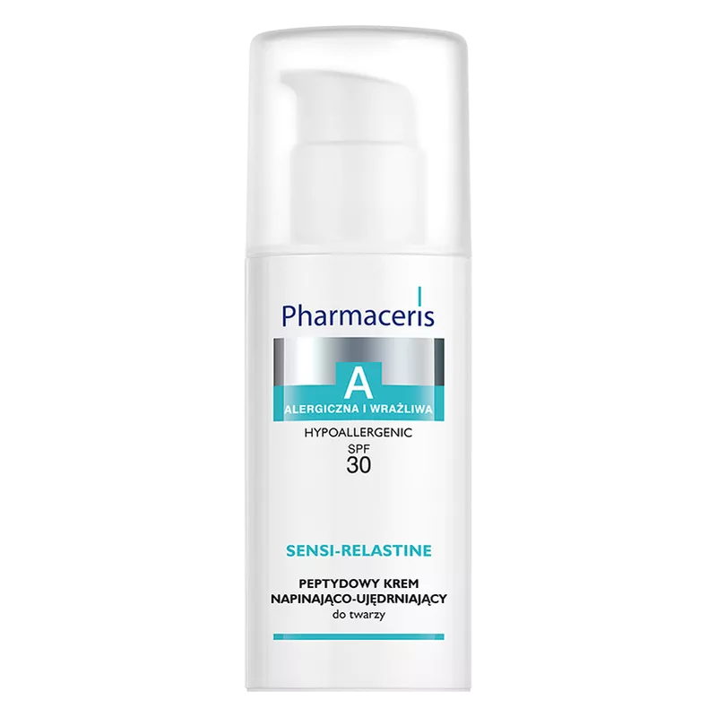 LAB.KOSM.DR IRENA ERIS SP. Z O.O. Pharmaceris A Sensi-Relastine Peptydowy krem napinająco-ujędrniający SPF 30+ 50 ml — Inhaltsstoffe i ocena