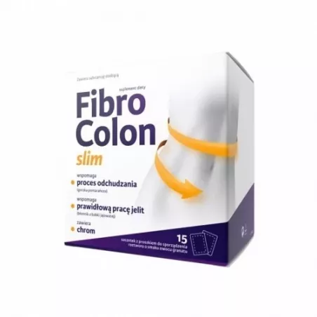 FibroColon Slim x 15 saszetek ( data ważności 31.05.2026 ) detox i odchudzanie NATUR PRODUKT PHARMA SP. Z O.O.