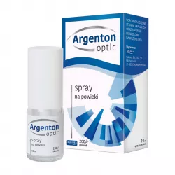 Argenton Optic Spray na powieki 10 ml ( data ważności 31.01.2026 ) higiena powiek SOLINEA SP. Z O.O. SP.K.