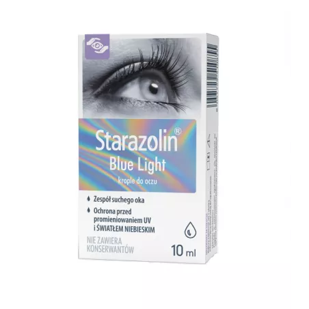 Starazolin Blue Light krople do oczu x 10 ml krople do oczu ZAKŁADY FARMACEUTYCZNE POLPHARMA S.A.