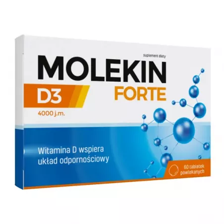 Molekin D3 Forte 4000jm x 60 tabletek witamina D N.P.ZDROVIT SP Z O.O.