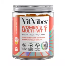 Vit Vibes Women's Multi-Vit żelki x 60 sztuk witaminy dla kobiet ZAKŁADY FARMACEUTYCZNE POLPHARMA S.A.