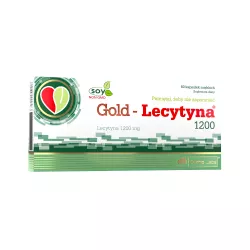 Olimp Gold-Lecytyna 1200 mg 60 kapsułek Pamięć i koncentracja OLIMP LABORATORIES