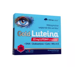 Olimp Gold-Luteina 22 mg 30 kapsułek tabletki na wzrok OLIMP LABORATORIES