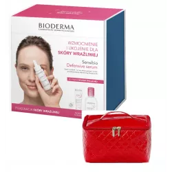 Bioderma Sensibio zestaw + kosmetyczka ( data ważności 30.04.2026 ) do twarzy Bioderma