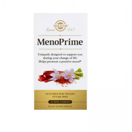 SOLGAR Menoprime x 30 tabletek Menopauza Andropauza SOLGAR POLSKA SP. Z O.O.