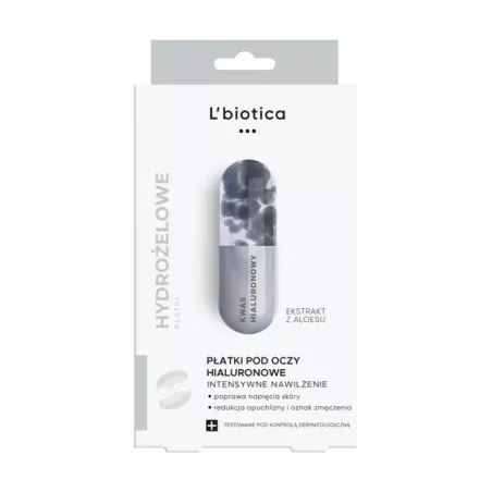 L'BIOTICA hialuronowe płatki pod oczy x 1 opakowanie pod oczy rzęsy brwi OCEANIC S.A.