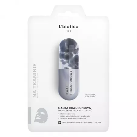 L`BIOTICA maska HIALURONOWA x 1 sztuka do twarzy OCEANIC S.A.