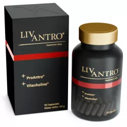 LivAntro x 60 kapsułek wątroba QPHARMA SP. Z O.O.