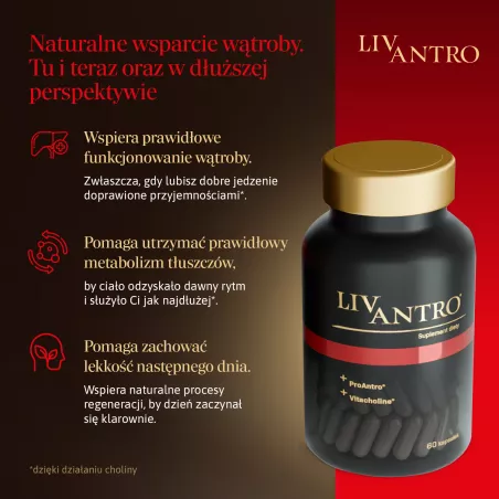 LivAntro x 60 kapsułek wątroba QPHARMA SP. Z O.O.