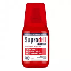 Suprodril Plus płyn do płukania jamy ustnej x 200g płyny do płukania ust S-LAB SP. Z O. O.