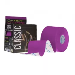REA Tape Classic taśma kinezjologiczna 5 cm x 5 m fioletowa x 1 sztuka Inne