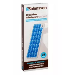 Balanssen Organizer miesięczny na leki x 1 opakowanie Inne
