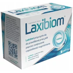 Laxibiom x 10 saszetek ( data ważności 31.08.2026 ) preparaty na zaparcia BIOTON S.A.