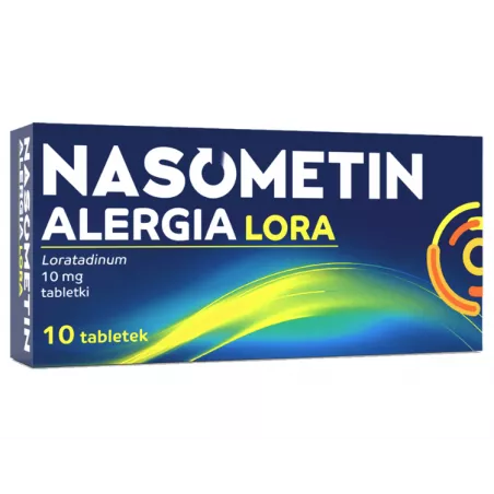Nasometin Alergia Lora x 10 tabletek tabletki na alergię SANDOZ GMBH