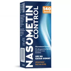 Nasometin Control aerozol do nosa x 140 dawek krople do nosa na alergię SANDOZ GMBH