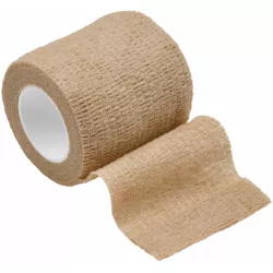 REA Tape bandaż kohezyjny beżowy 5cm x 4,5m x 1 sztuka Opatrunki i art. higieniczne