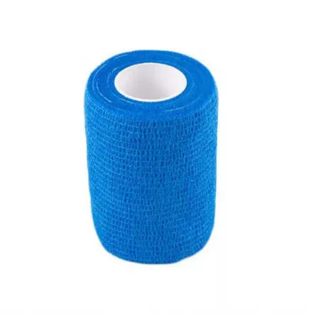 REA Tape bandaż kohezyjny niebieski 5cm x 4,5m x 1 sztuka Opatrunki i art. higieniczne