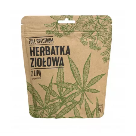 Cosma Full Spectrum Herbatka konopna z lipą x 40g Konopie Cosma S.A.