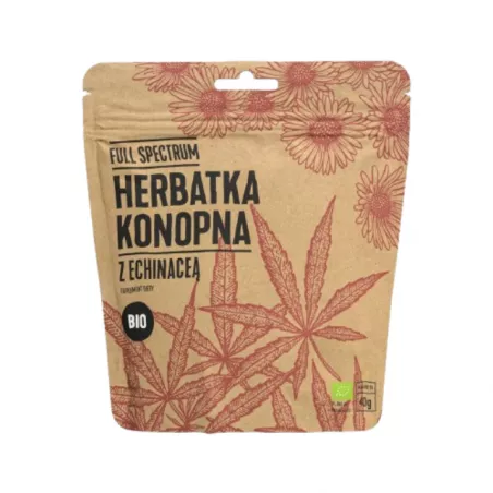 Cosma Full Spectrum Herbatka konopna z echinaceą x 40 g Konopie Cosma S.A.