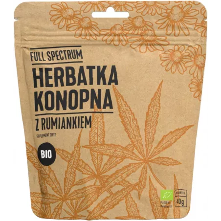 Cosma Full Spectrum Herbatka konopna z rumiankiem x 40g Konopie