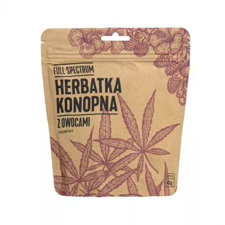 Cosma Full Spectrum Herbatka konopna z owocami x 40g Konopie Cosma S.A.