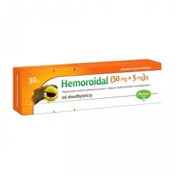 Hemoroidal żel doodbytniczy x 30 g Zdrowie POZNAŃSKIE ZAKŁADY ZIELARSKIE "HERBAPOL" S.A.