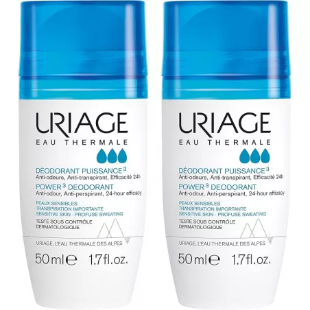 Uriage antyperspirant roll-on duopack 50ml+50ml Antyperspiranty URGO SP.Z O.O.