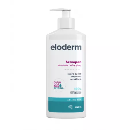 Eloderm szampon x 300 ml do włosów ZAKŁADY FARMACEUTYCZNE POLPHARMA S.A.