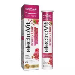 ElectroVit Beauty Hair Malina Granat x 20 tabletek musujących Elektrolity UNIPRO SP. Z O.O.