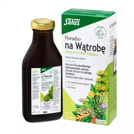 Zioło- Piast Floradix na Wątrobę płyn x 250 ml wątroba ZIOŁO-PIAST HURTOWNIA FARMACEUTYCZNA MARIAN ZAREMBA