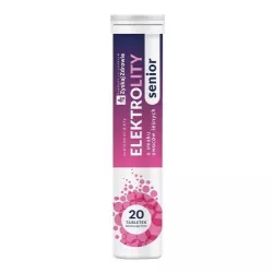 Elektrolity Senior x 20 tabletek musujących Zyskaj Zdrowie Elektrolity ZYSKAJ ZDROWIE SP. Z O.O.