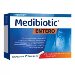 Medibiotic Entero x 20 kapsułek probiotyki na trawienie