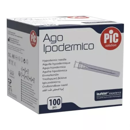 PIC igła podskórna 27G 0,4 x 12,7mm x 100 sztuk Strona główna PiC Solution