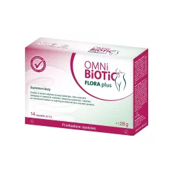 OMNI-BIOTIC Flora Plus 14 saszetek probiotyki ginekologiczne APG AllegroSan Pharma GmbH