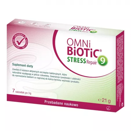 Omni-Biotic Stress Repair 9 x 7 saszetek probiotyki na trawienie APG AllegroSan Pharma GmbH