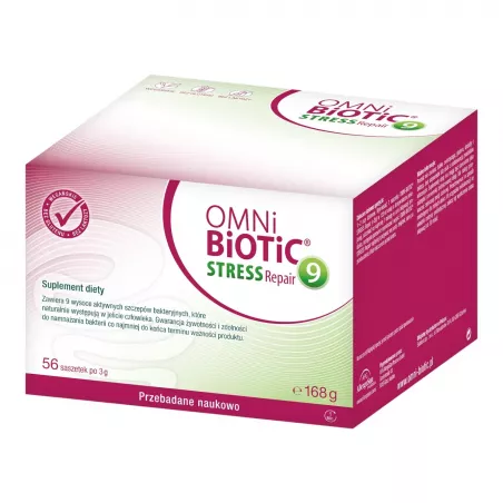 OMNI-BIOTIC Stress Repair 9 x 56 saszetek probiotyki na trawienie APG AllegroSan Pharma GmbH