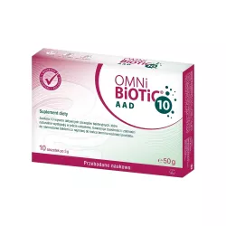 Omni-Biotic 10 AAD x 10 saszetek probiotyki na trawienie APG AllegroSan Pharma GmbH