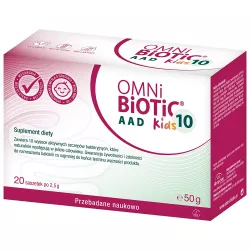 Omni-Biotic 10 AAD Kids x 20 saszetek zdrowy brzuszek (kolka refluks probiotyki) APG AllegroSan Pharma GmbH