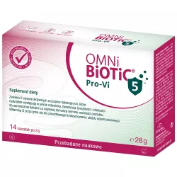 OMNI-BIOTIC Pro-Vi 5 x 14 saszetek probiotyki na trawienie APG AllegroSan Pharma GmbH