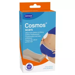 Cosmos Scars silikonowe plastry na blizny 4 x 30 cm x 5 sztuk preparaty na blizny HARTMANN PAUL A.G.