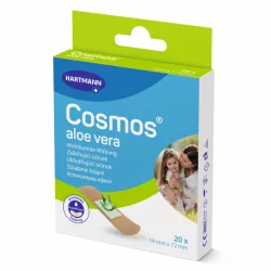 Cosmos Aloe Vera plastry 19 x 72 mm x 20 sztuk Opatrunki i art. higieniczne HARTMANN PAUL A.G.