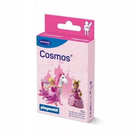 Cosmos Playmobil Princess plastry dla dzieci x 12 sztuk plastry