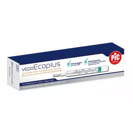 PIC VedoEco Plus termometr szklany, bezrtęciowy x 1 sztuka Termometry PiC Solution